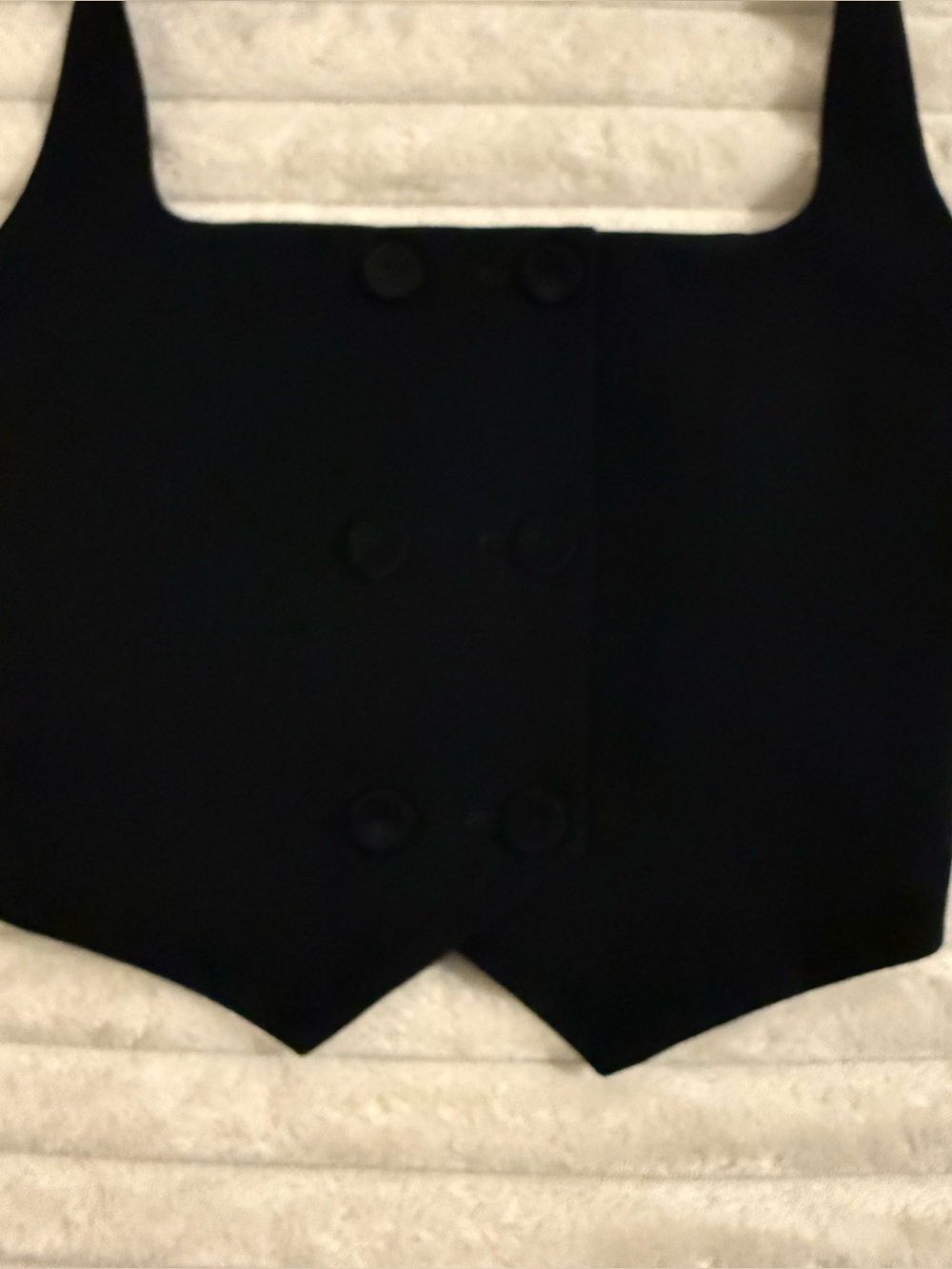 NWOT Aritzia Squareneck Cropped Halter Vest Bombshell Top - Picture 7 of 14